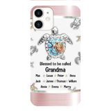 Personalized Grandma Kid Phone Case Printed 22MAR-MQ04