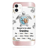 Personalized Grandma Kid Phone Case Printed 22MAR-MQ04