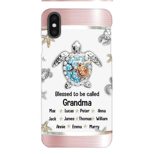 Personalized Grandma Kid Phone Case Printed 22MAR-MQ04