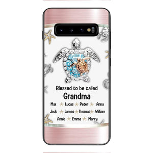 Personalized Grandma Kid Phone Case Printed 22MAR-MQ04