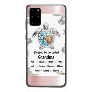 Personalized Grandma Kid Phone Case Printed 22MAR-MQ04