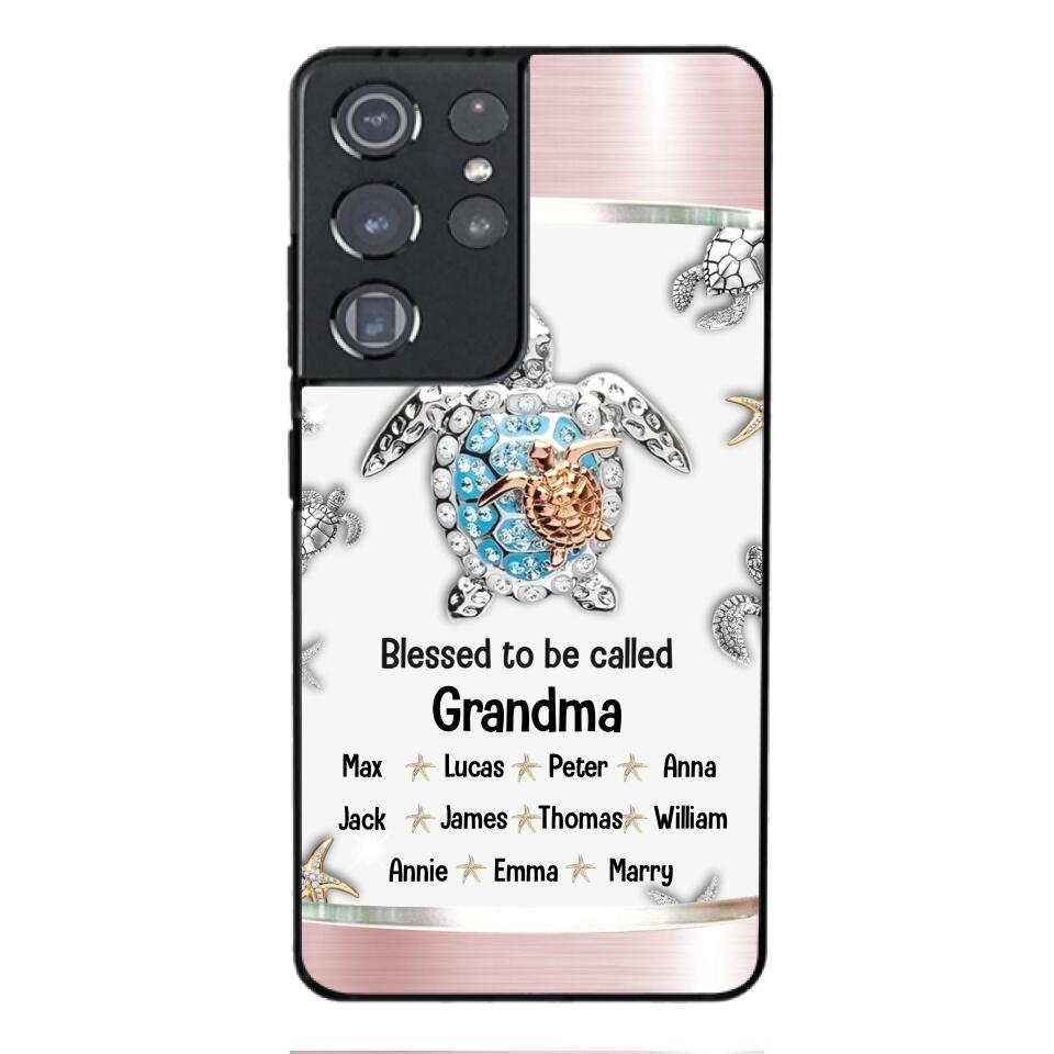 Personalized Grandma Kid Phone Case Printed 22MAR-MQ04