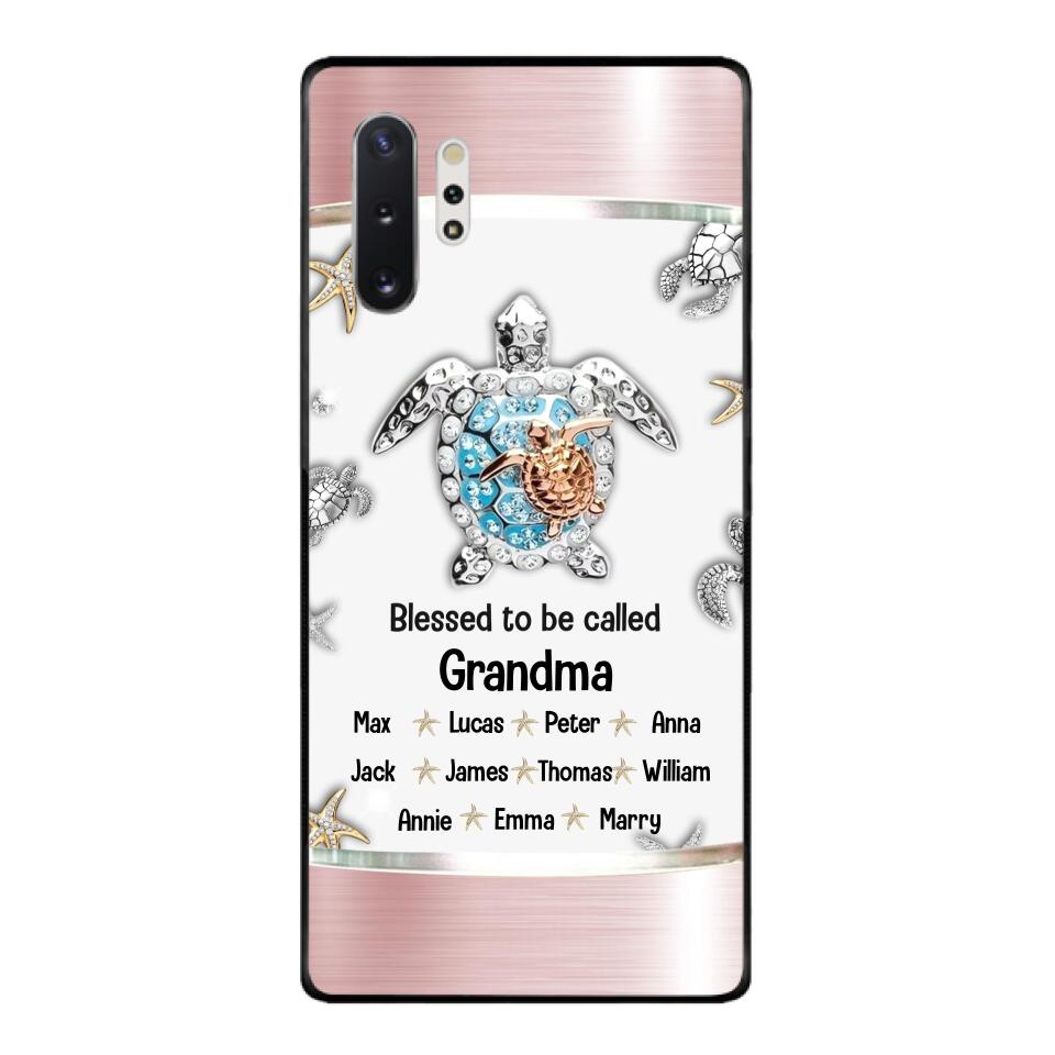 Personalized Grandma Kid Phone Case Printed 22MAR-MQ04