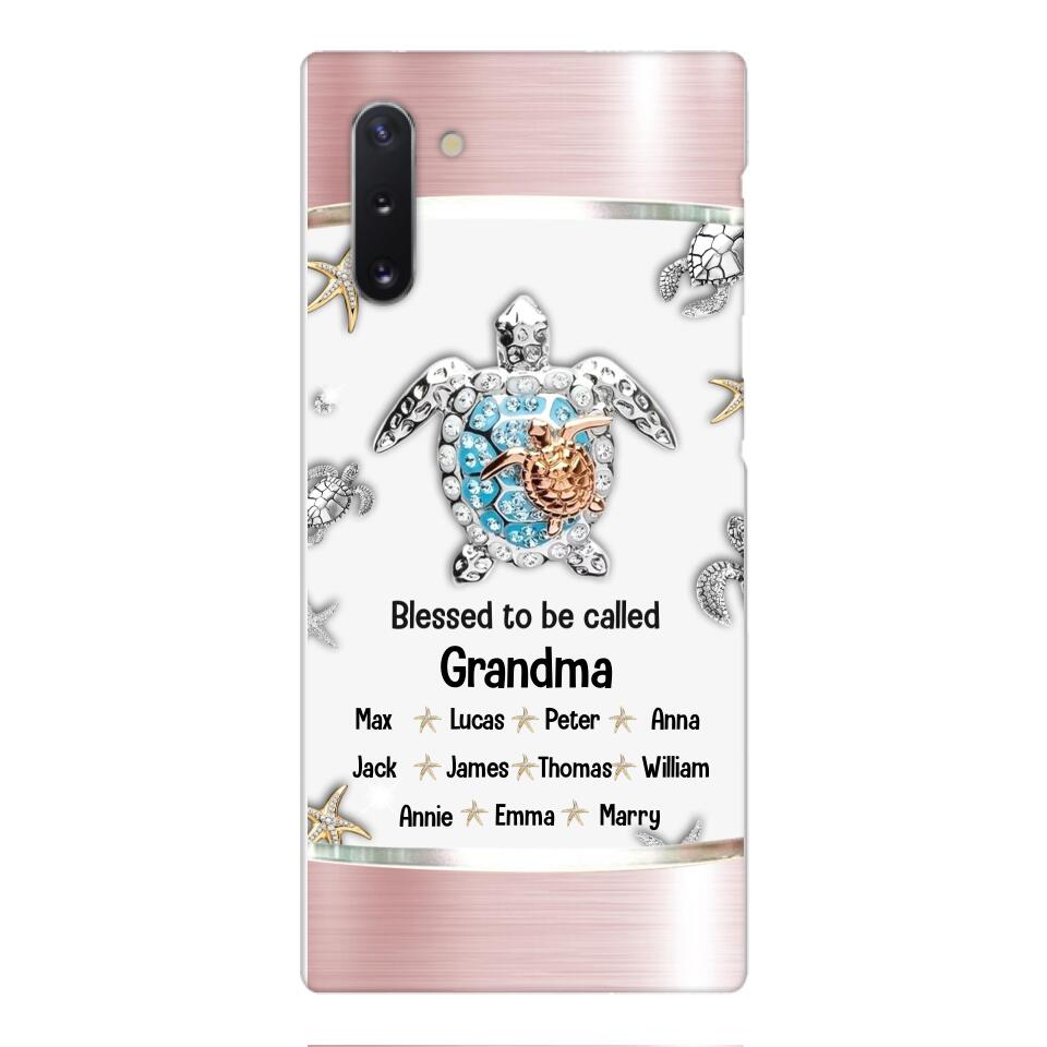 Personalized Grandma Kid Phone Case Printed 22MAR-MQ04