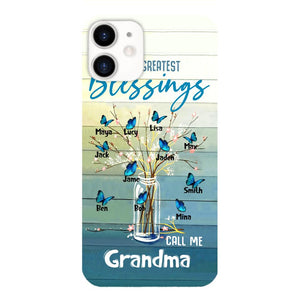 PERSONALIZED GRANDMA BLESSING PHONECASE T3Q 0104