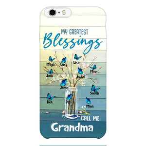 PERSONALIZED GRANDMA BLESSING PHONECASE T3Q 0104