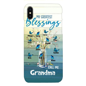 PERSONALIZED GRANDMA BLESSING PHONECASE T3Q 0104