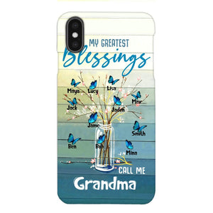 PERSONALIZED GRANDMA BLESSING PHONECASE T3Q 0104