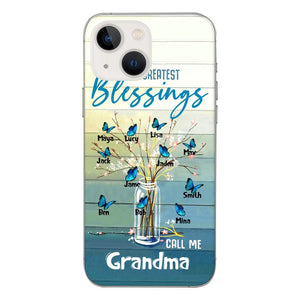 PERSONALIZED GRANDMA BLESSING PHONECASE T3Q 0104