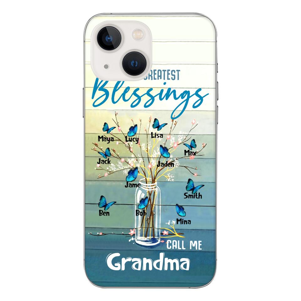 PERSONALIZED GRANDMA BLESSING PHONECASE T3Q 0104