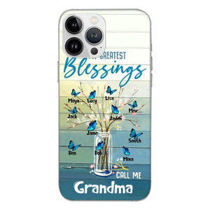 PERSONALIZED GRANDMA BLESSING PHONECASE T3Q 0104