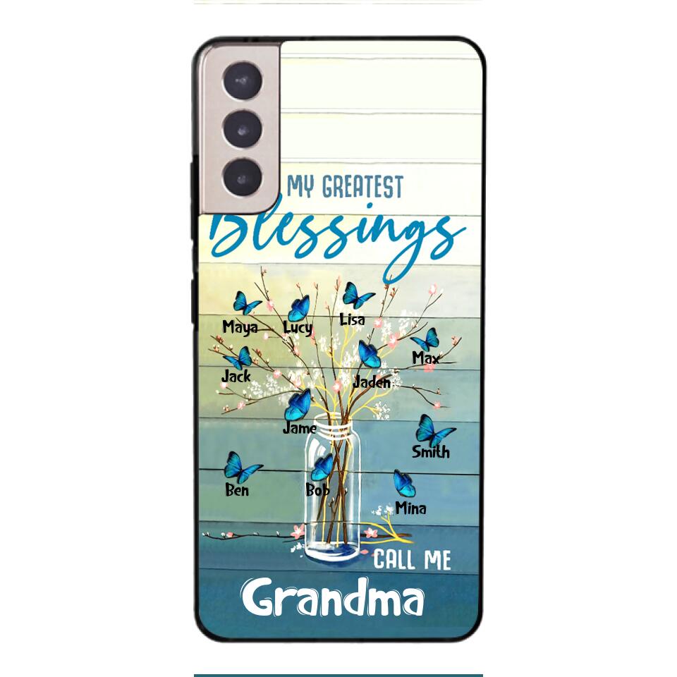 PERSONALIZED GRANDMA BLESSING PHONECASE T3Q 0104