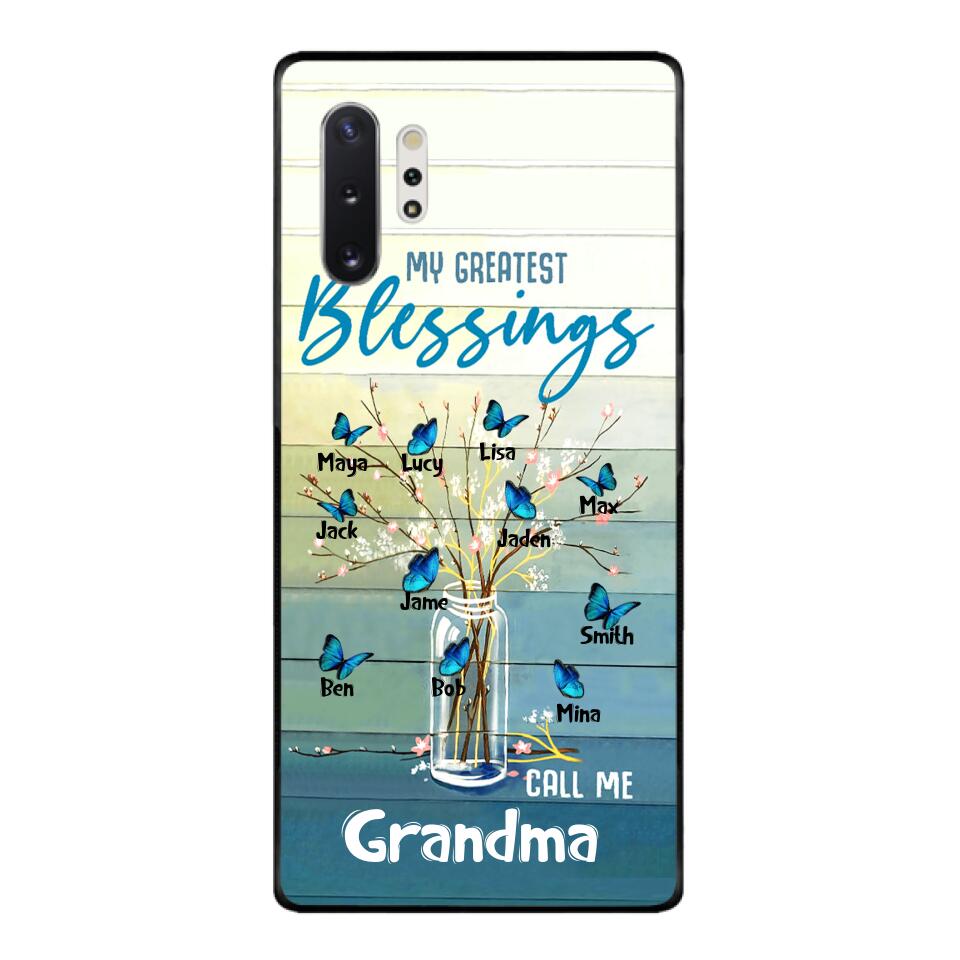 PERSONALIZED GRANDMA BLESSING PHONECASE T3Q 0104