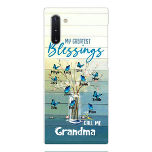 PERSONALIZED GRANDMA BLESSING PHONECASE T3Q 0104