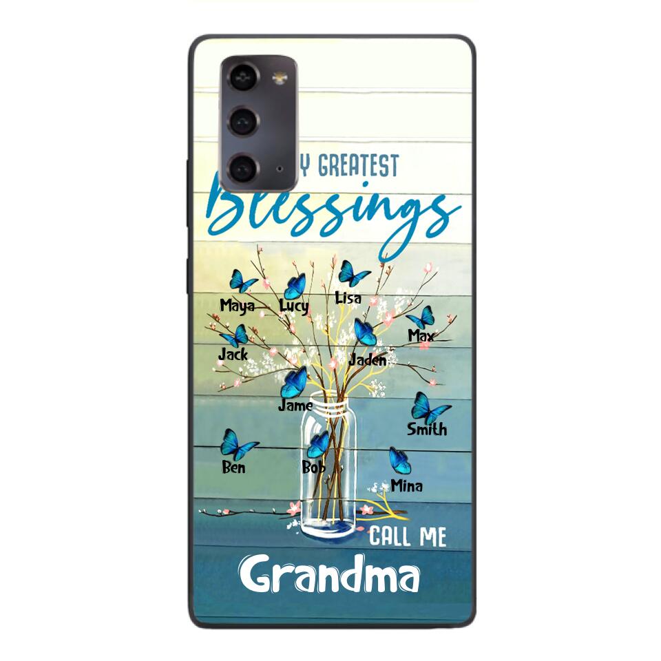 PERSONALIZED GRANDMA BLESSING PHONECASE T3Q 0104