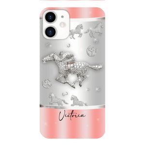 Personalized Horse Lover Phone Case Printed 22APR-HC04