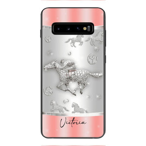 Personalized Horse Lover Phone Case Printed 22APR-HC04