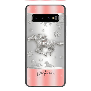 Personalized Horse Lover Phone Case Printed 22APR-HC04