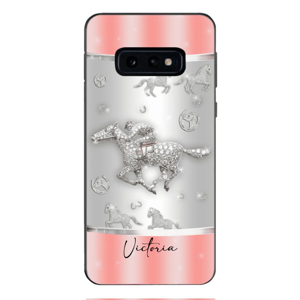 Personalized Horse Lover Phone Case Printed 22APR-HC04