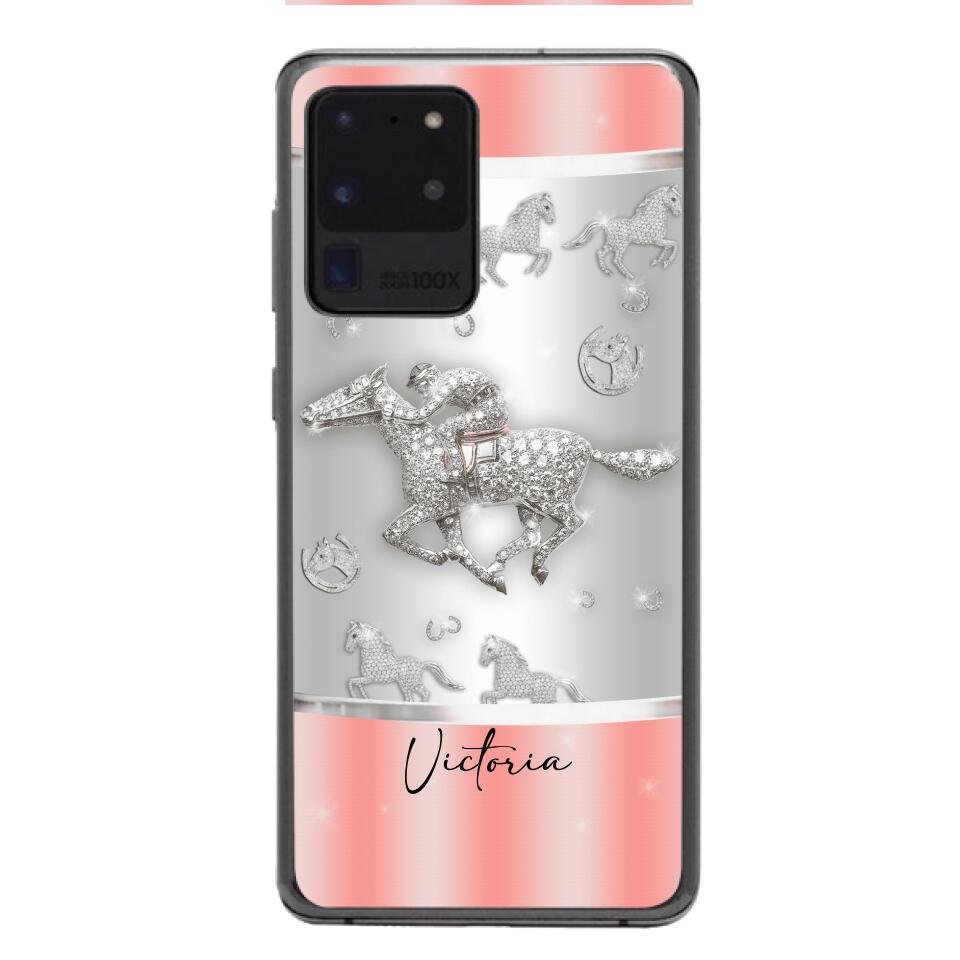 Personalized Horse Lover Phone Case Printed 22APR-HC04