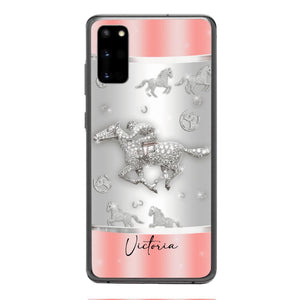 Personalized Horse Lover Phone Case Printed 22APR-HC04