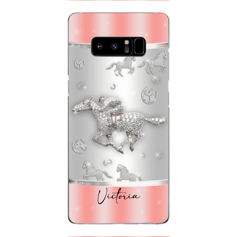 Personalized Horse Lover Phone Case Printed 22APR-HC04