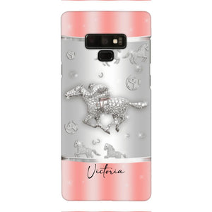 Personalized Horse Lover Phone Case Printed 22APR-HC04