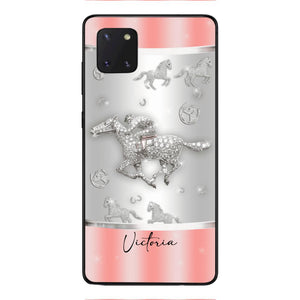 Personalized Horse Lover Phone Case Printed 22APR-HC04