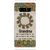 Personalized Grandma Kid Phone Case Printed 22APR-MQ04