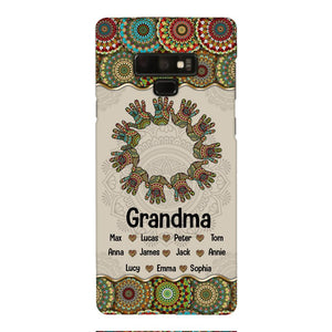 Personalized Grandma Kid Phone Case Printed 22APR-MQ04