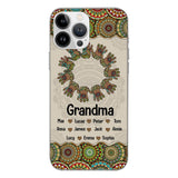 Personalized Grandma Kid Phone Case Printed 22APR-MQ04