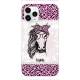 Personalized Girl Love Horse Phone Case Printed 22APR-LN04