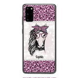 Personalized Girl Love Horse Phone Case Printed 22APR-LN04