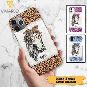 Personalized Girl Love Horse Phone Case Printed 22APR-LN04