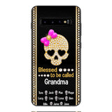 Personalized Grandma Skull Phone Case Printed V3Q 0504