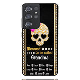 Personalized Grandma Skull Phone Case Printed V3Q 0504