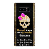 Personalized Grandma Skull Phone Case Printed V3Q 0504