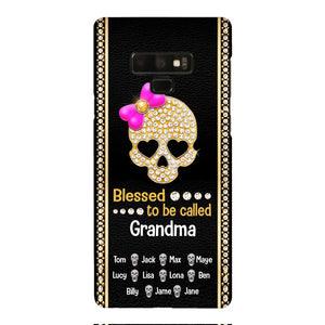 Personalized Grandma Skull Phone Case Printed V3Q 0504