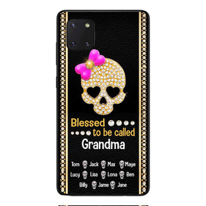 Personalized Grandma Skull Phone Case Printed V3Q 0504