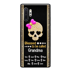 Personalized Grandma Skull Phone Case Printed V3Q 0504