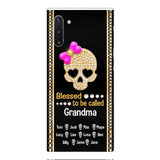 Personalized Grandma Skull Phone Case Printed V3Q 0504