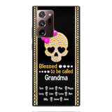 Personalized Grandma Skull Phone Case Printed V3Q 0504