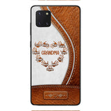 Personalized Grandma Kid Phone Case Printed 22APR-HQ04