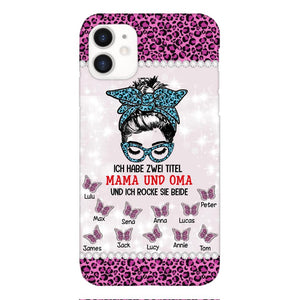 Personalized Grandma Kid Phone Case Printed 22APR-MQ05