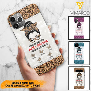 Personalized Grandma Kid Phone Case Printed 22APR-MQ05