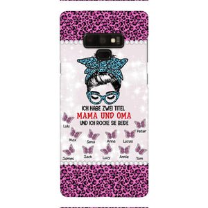 Personalized Grandma Kid Phone Case Printed 22APR-MQ05