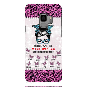 Personalized Grandma Kid Phone Case Printed 22APR-MQ05