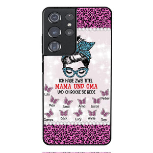 Personalized Grandma Kid Phone Case Printed 22APR-MQ05