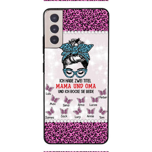 Personalized Grandma Kid Phone Case Printed 22APR-MQ05