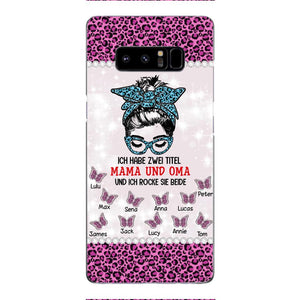 Personalized Grandma Kid Phone Case Printed 22APR-MQ05